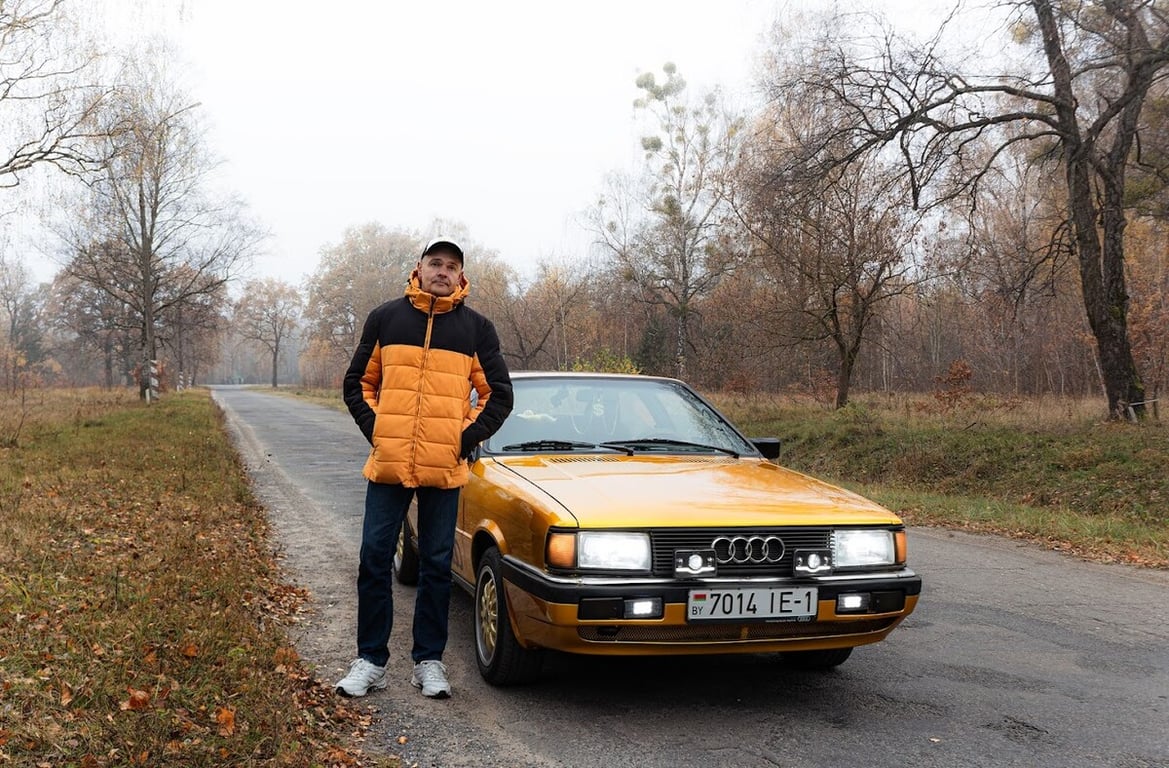 Золотая мечта на колесах: брестчанин делится опытом владения 40-летней Audi Coupe