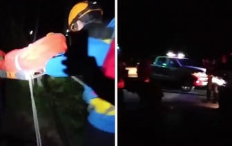 Белоруса с травмой ноги спасли со скалы на Огненной Земле