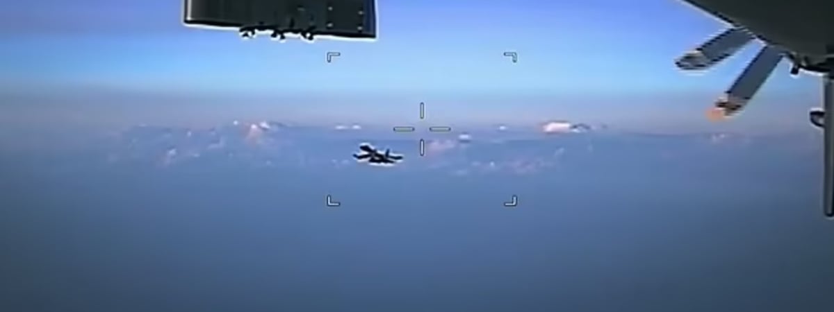 Министр обороны Франции обвинил российский военный самолёт в «агрессивных действиях» в небе над Средиземным морем — Видео