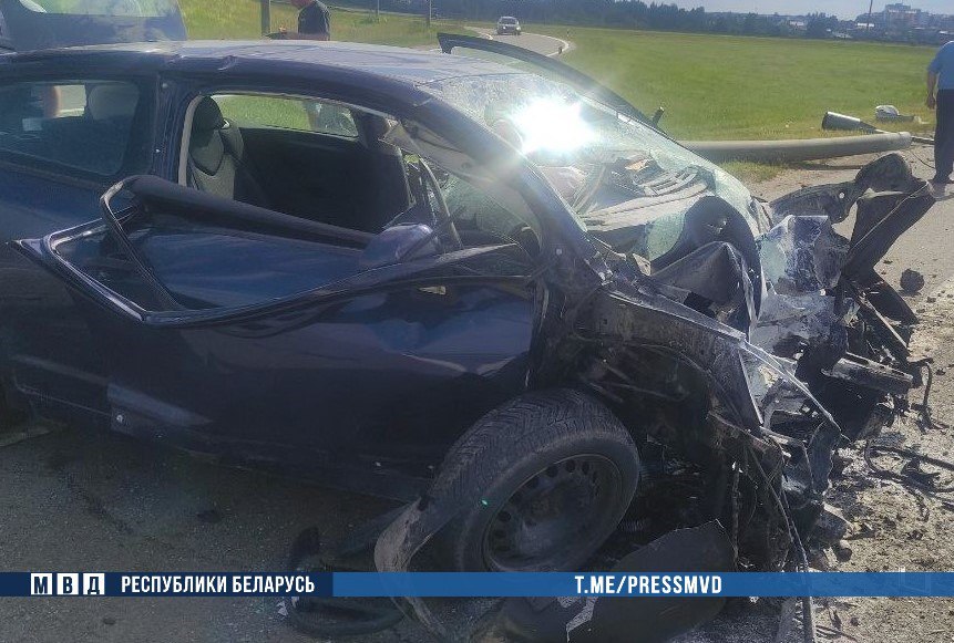Страшная авария под Смолевичами: двое погибших