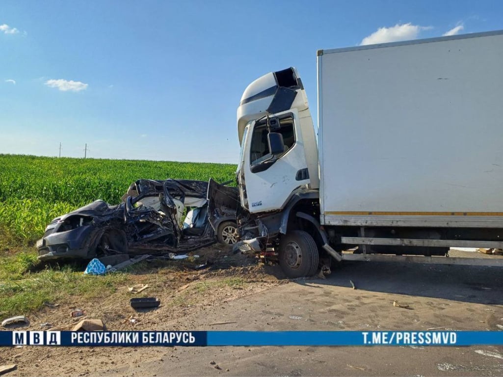 Страшное ДТП произошло в Могилёвской области: трое погибших