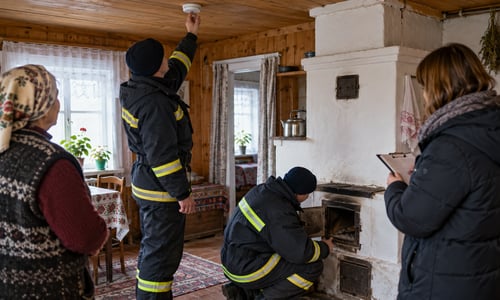 В Волковысском районе усилили профилактику пожаров