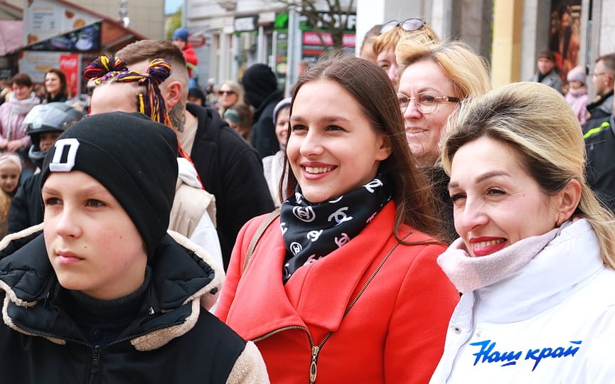 В Барановичах открыли мотосезон