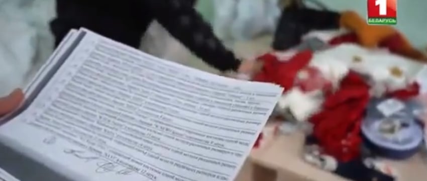 Новую одежду ввозили в Беларусь под видом секонд-хэнда