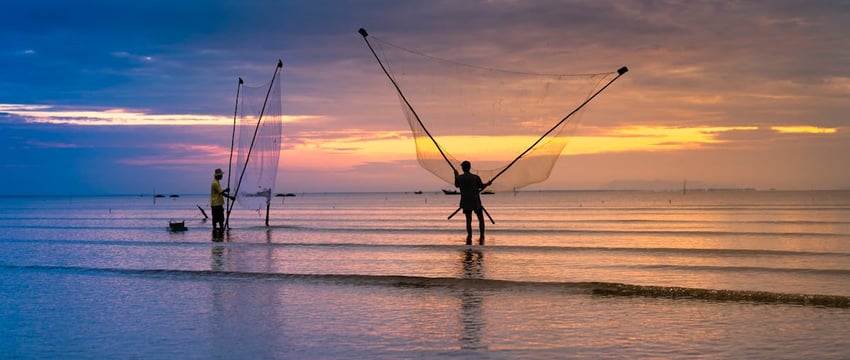 Предложение сдать запрещенные орудия рыболовства в Полоцке