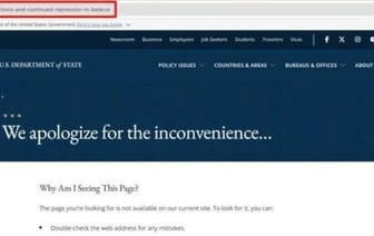 Госдеп США удалил заявление о непризнании выборов в Беларуси
