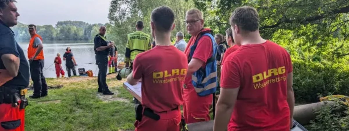 В Германии пропал купавшийся в озере белорус, его коллегу арестовали