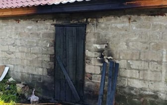 Школьник получил ожоги в пожаре в Пинском районе