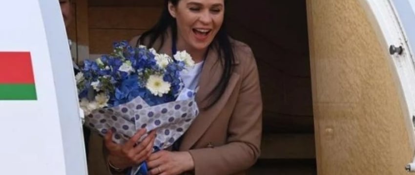 Марина Василевская вернулась в Беларусь