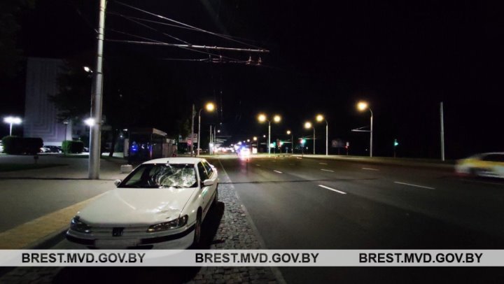 Ночью в Бресте сбили пешехода