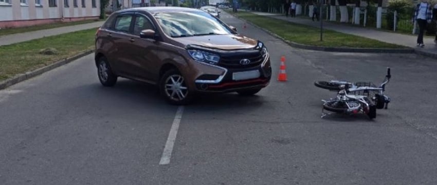 ДТП в Малорите: Девушка на электровелосипеде пострадала