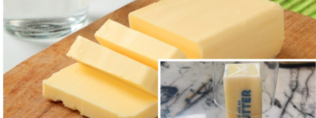 Зачем накрывать сливочное масло стаканом на 5 минут? Полезный трюк при готовке, о котором мало кто знает — Полезно