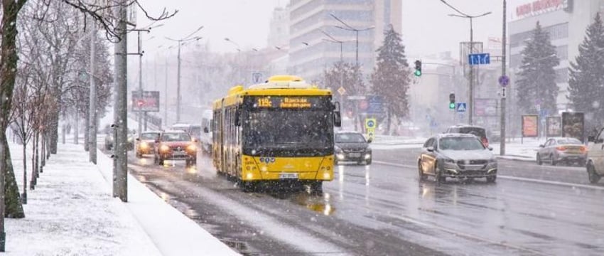В Минске начались задержки общественного транспорта