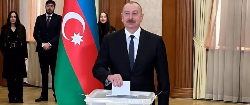 Алиев победил на выборах президента Азербайджана с 92,05% голосов