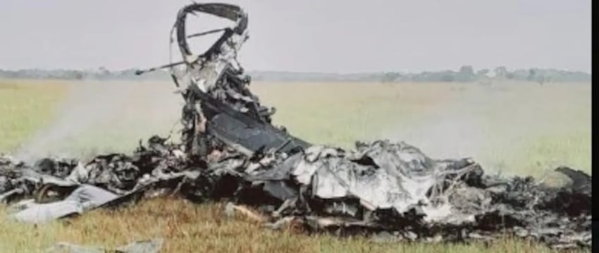 В результате крушения военного вертолета в Колумбии погибли 8 солдат.