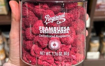 1800 рублей за кило. Такая малина продается в минском магазине