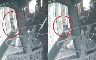 Женщина упала из окна спортзала на беговой дорожке в Индонезии