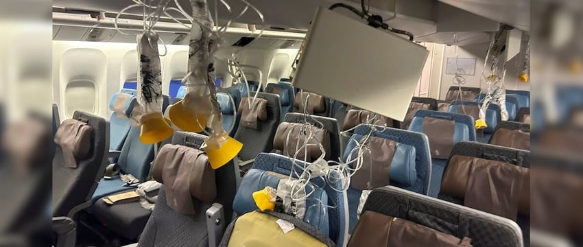 Три индийца из 229 человек, находившихся на борту рейса Singapore Airlines, пострадали в результате турбулентности.
