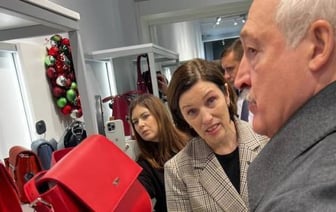 Лукашенко посетил "Первый национальный торговый дом"