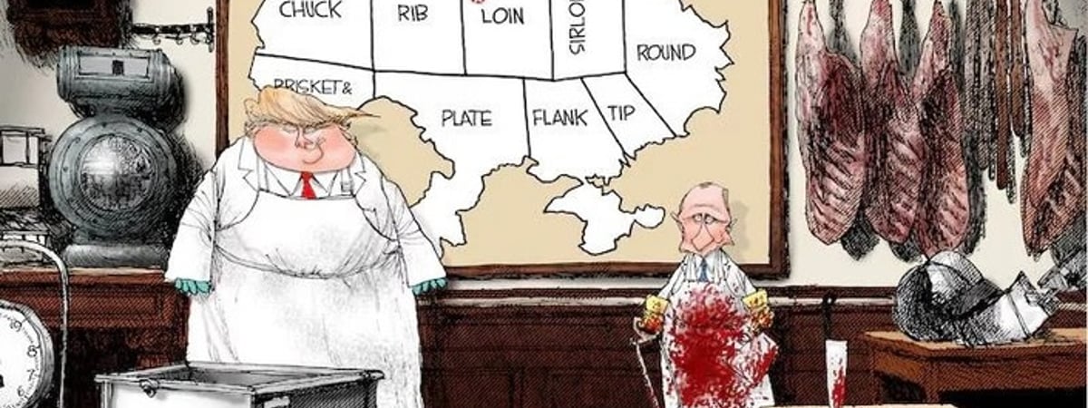Эйдман: «Трамп и Путин делят шкуру неубитого медведя, то есть непобежденную Украину»