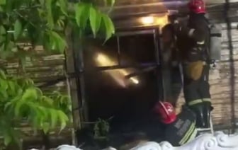 Семья спасена от пожара в Борисове