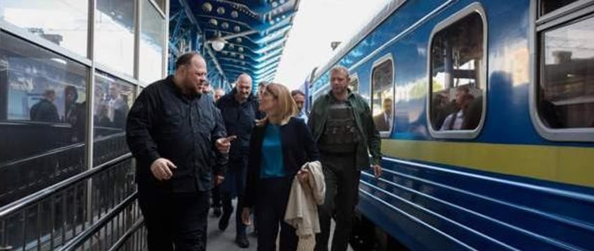 Глава Европарламента посетил Киев в День Европы