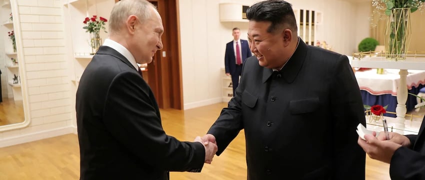 Северная Корея и Россия договорились оказывать друг другу помощь в случае нападения