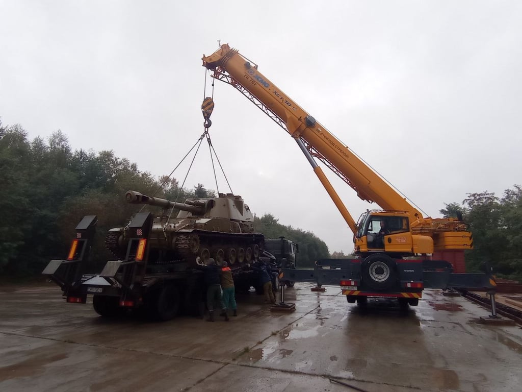 В Брестскую крепость прибыла новая техника музейного хранения