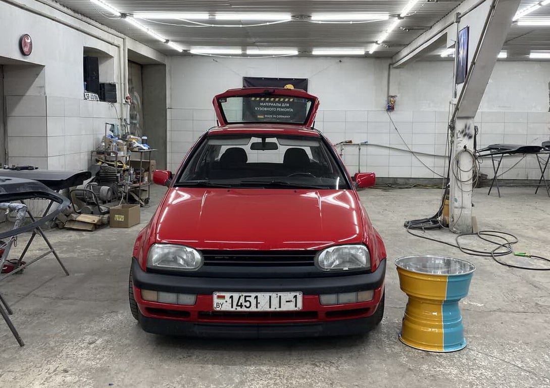 Риелтор из Бреста без ума от старенького VW Golf III