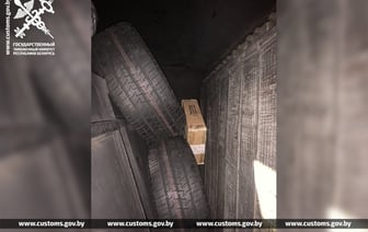 Покрышки спрятал в локомотиве — на границе обнаружили контрабанду
