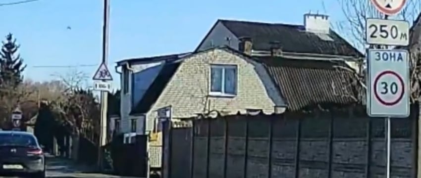 Новый дорожный знак в Бресте