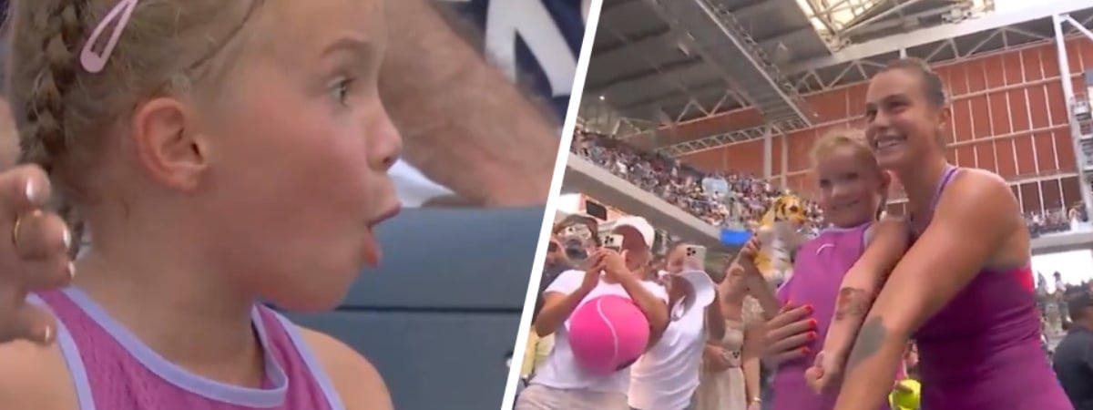 «За гранью очаровательности» — Встреча Соболенко со своей «мини-копией» после матча US Open покорила соцсети — Видео