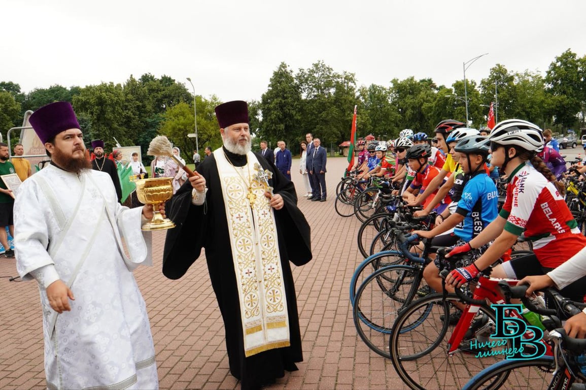 Православный велопробег стартовал от стен Брестской крепости