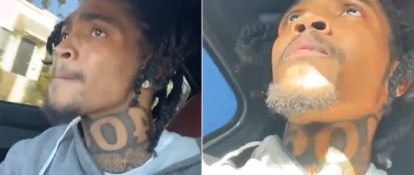 Грабитель из США в прямом эфире транслирует погоню на высокой скорости с ребенком на заднем сиденье.