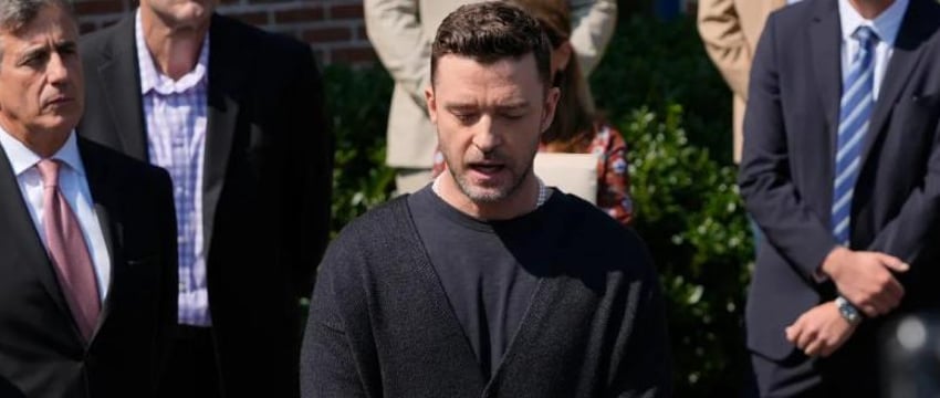 Тимберлейка приговорили к 25 часам общественных работ за пьяное вождение