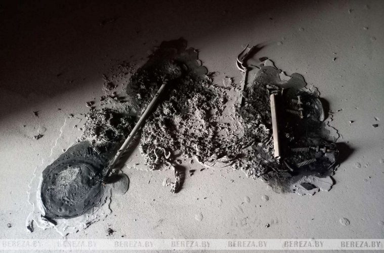 В Белоозерске в многоквартирном доме сгорела детская коляска