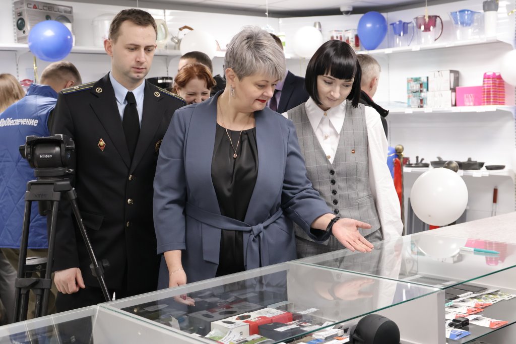 В Бресте открылся магазин розничной торговли по продаже арестованного имущества