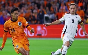 Матч Лиги наций между Германией и Нидерландами закончился ничьей
