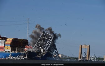 Видео: Разрушенный Мост В Балтиморе Взорван В Результате Контролируемого Сноса