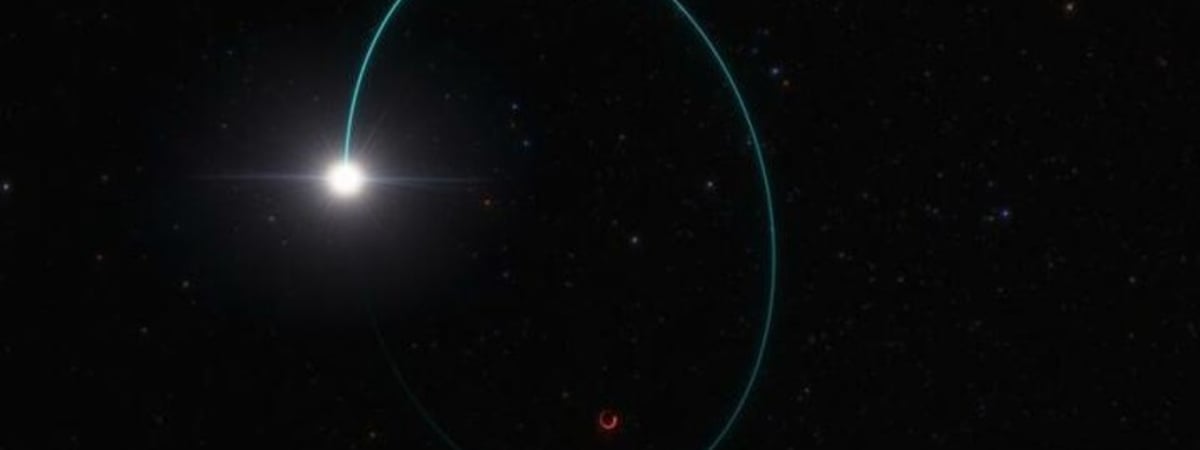Астрономы обнаружили самую крупную в галактике черную дыру, очень близкую к Земле