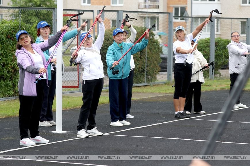 Второй день фестиваля «Вытокi» в Пружанах стартовал со знакомства со спортобъектами города