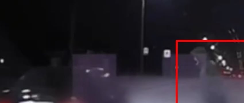 Реакция пешехода спасла его от наезда, а ГАИ нашла водителя — видео