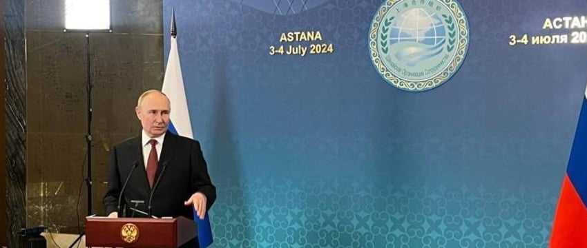 Путин исключил остановку огня в Украине до начала переговоров
