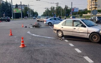 Подробности ДТП в Бресте на Московской с участием мотоцикла