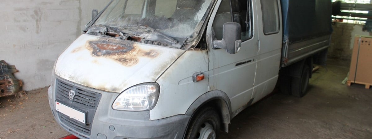 В Гродно на ходу загорелся автомобиль — причину ЧП выясняли судебные эксперты