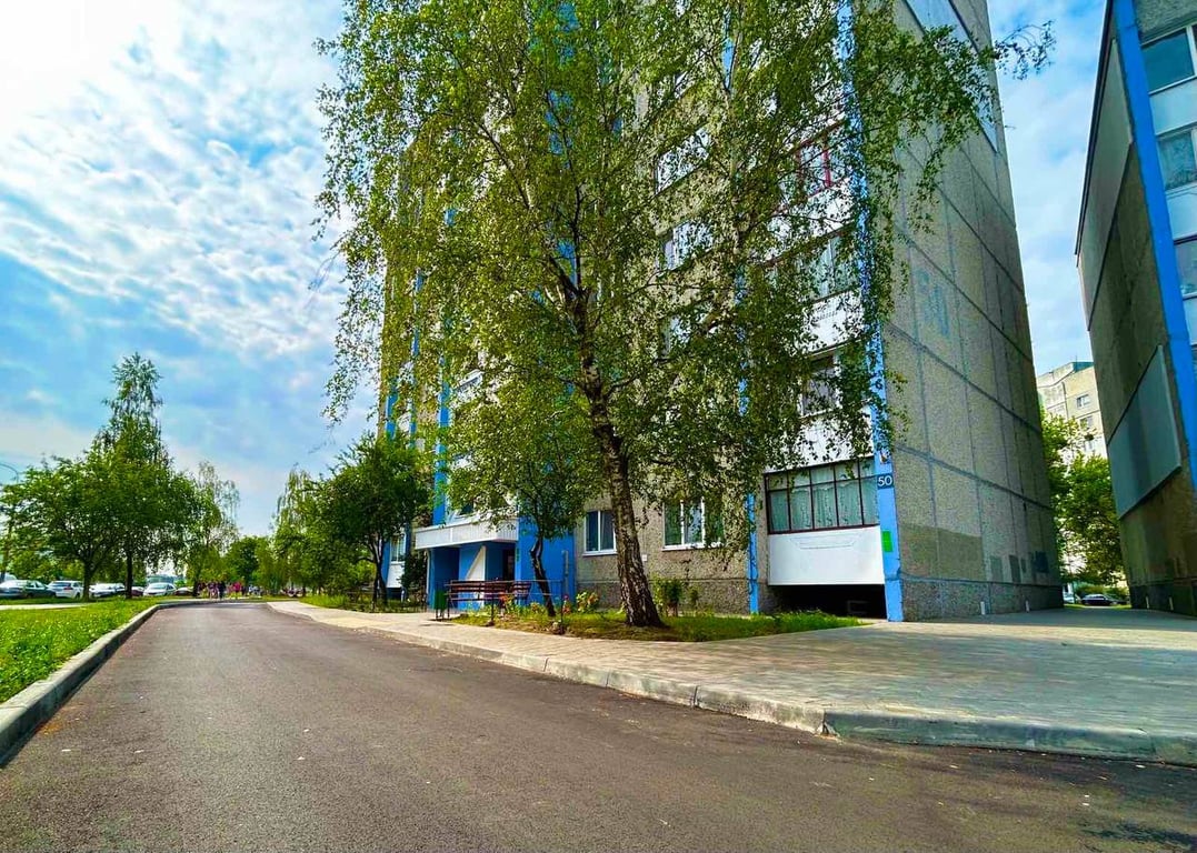 В Бресте активно идет благоустройство дворовых территорий