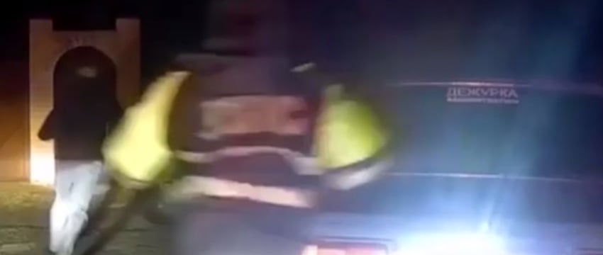 Пьяного жителя Брестской области останавливали со стрельбой — видео