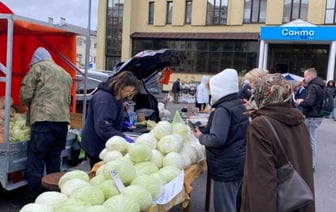 Жители Бреста активно посещают ярмарку у торгового центра «Дидас Персия»