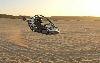 Этот летающий аппарат из «Звездных войн» сделали в Польше. За сколько может купить каждый? — Видео