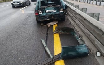 Массовое ДТП в Минске: столкнулись сразу четыре авто. Опубликовано видео